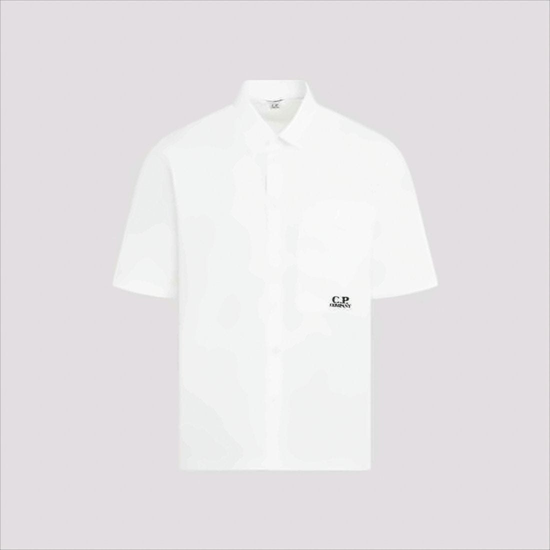 Short-Sleeved Cotton Polo Shirt with Classic Collar