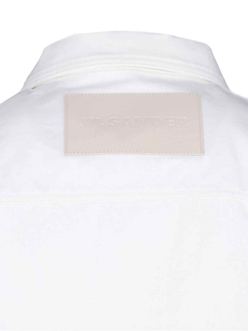 Denim Overshirt – White