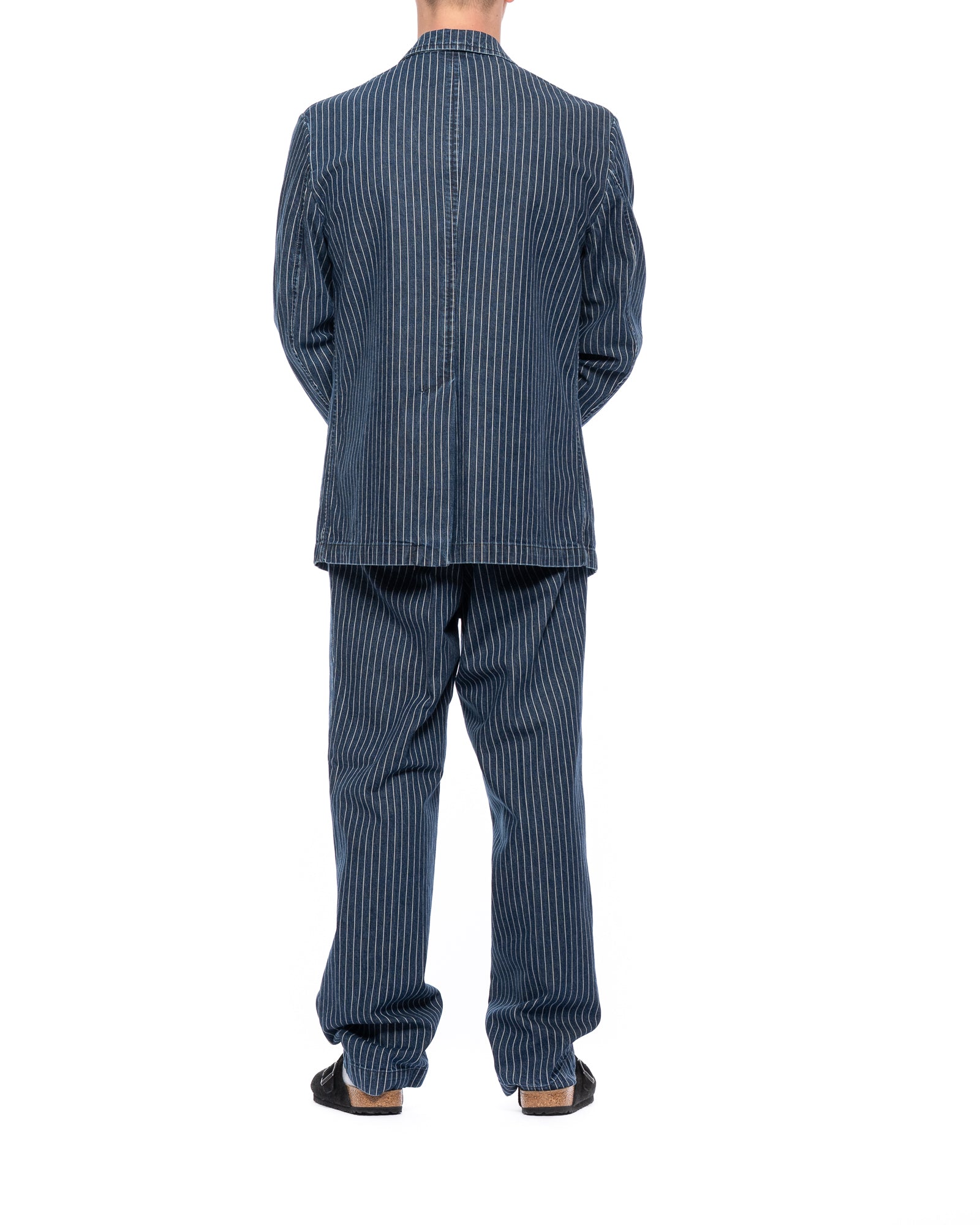 Cotton Blazer With V-Neck