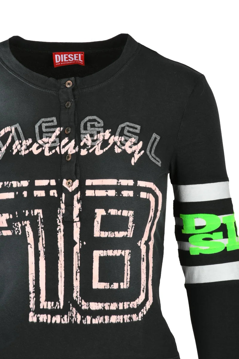 Women's Serafino T-shirt - Black