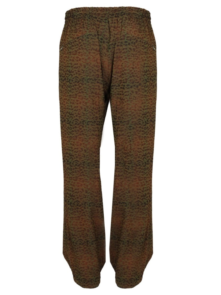 Animal Print Relaxed Fit Pants