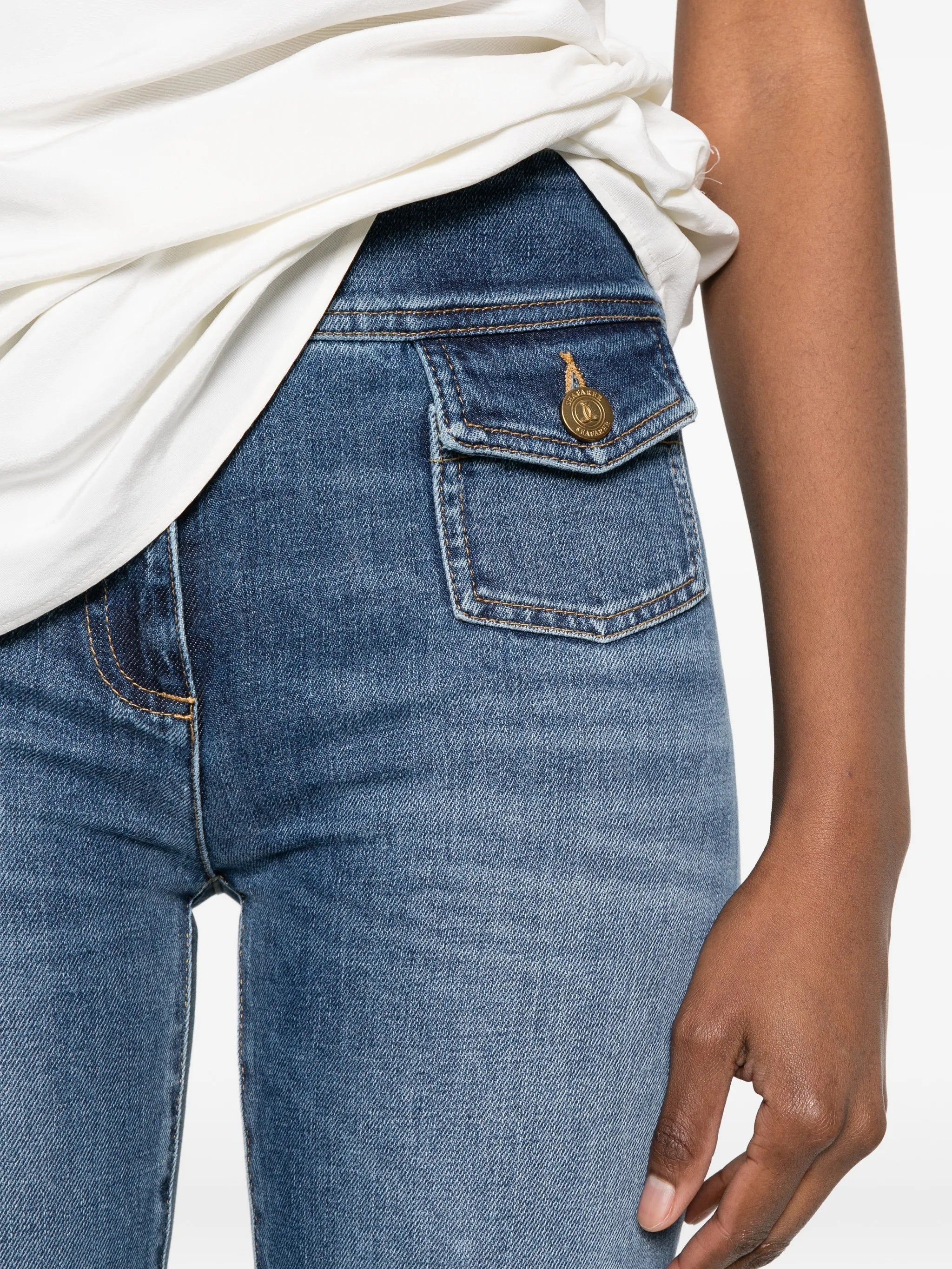 Classic Blue Pantalone Emil Cropped Jeans