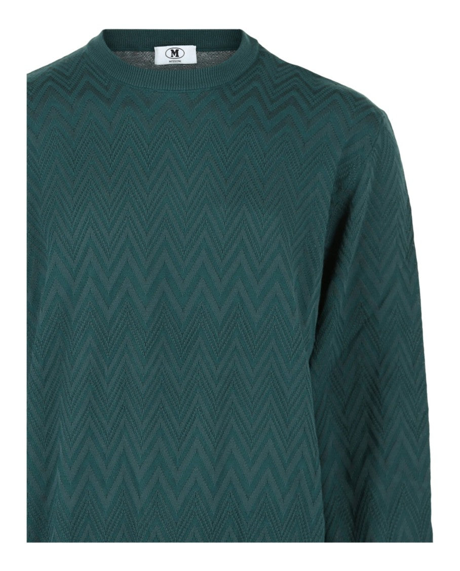 Signature Zig Zag Patterned Sweater