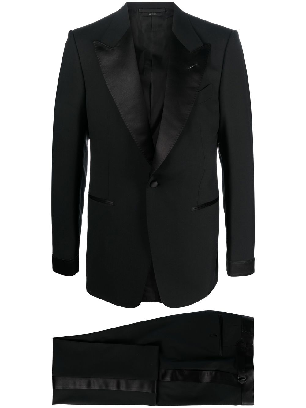Peak Lapel Single-Breasted Suit