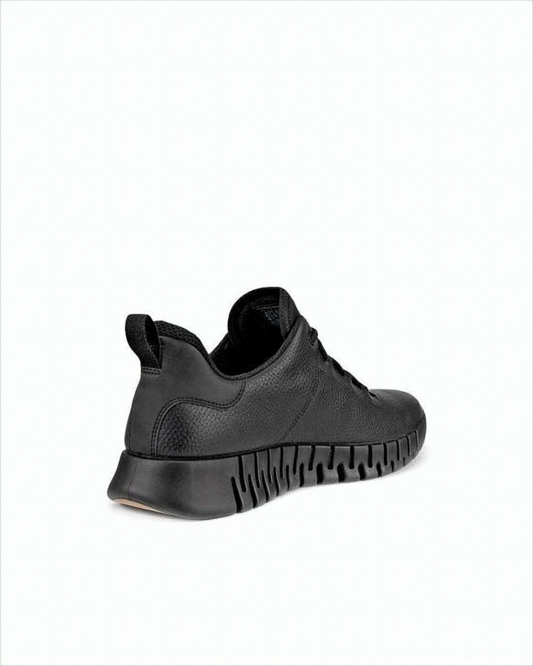 Textured Cowhide Leather Sneakers