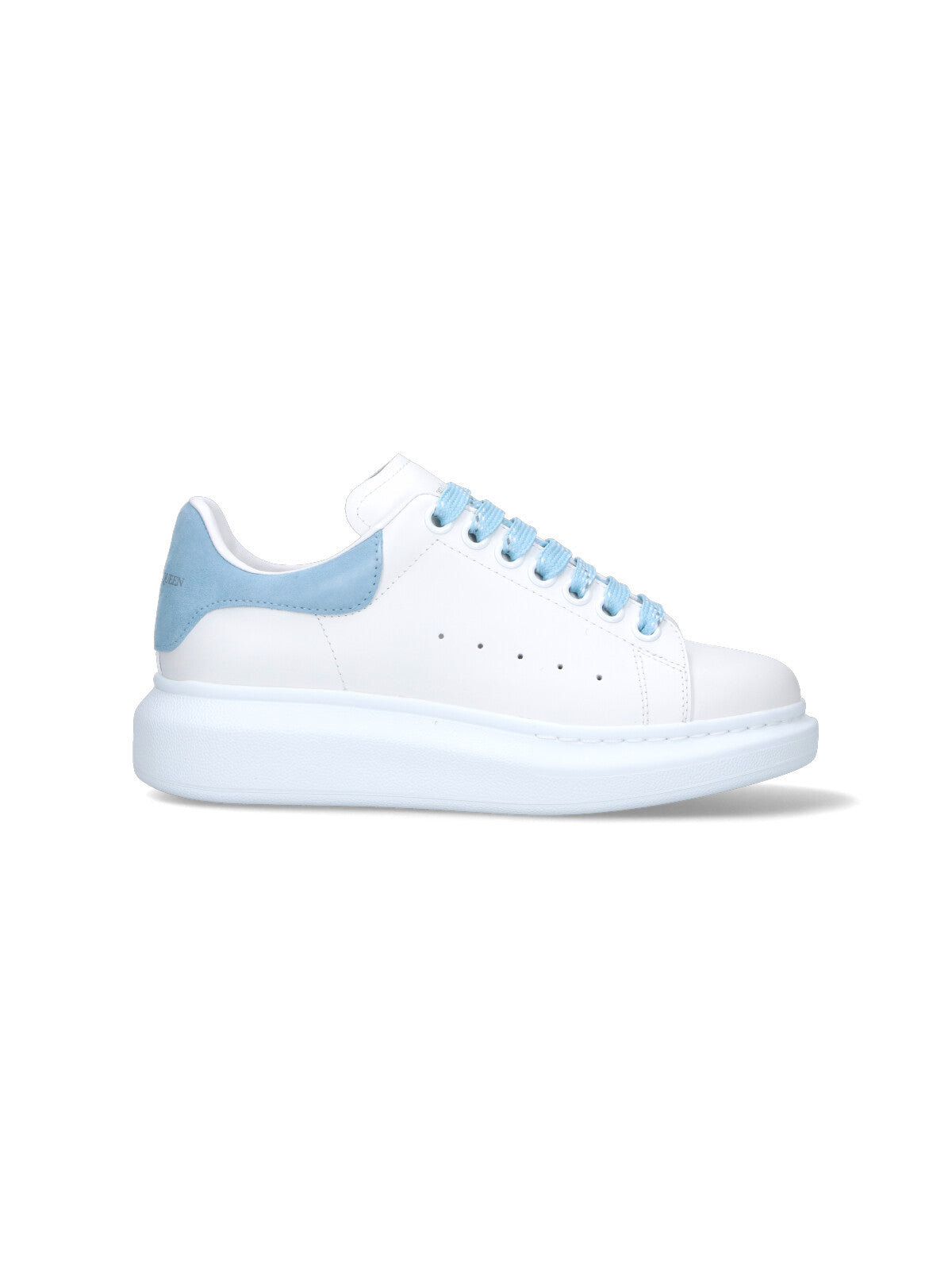 "Oversize" Sneakers, In White Calfskin
