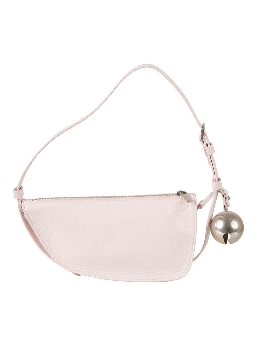 Curved Lamb Leather Bag