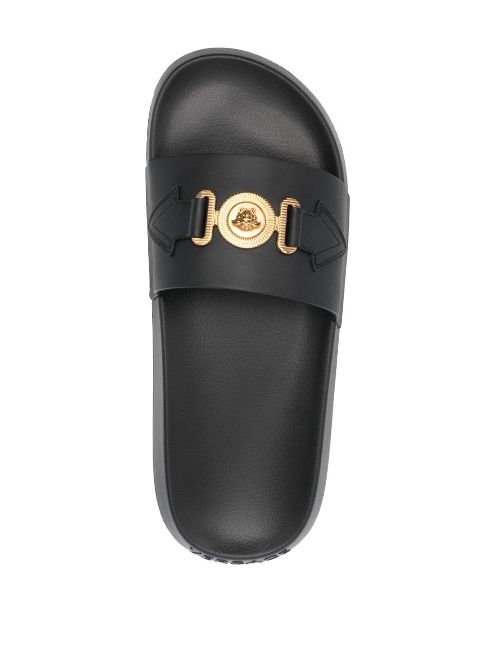 Calf Leather Slide Sandals