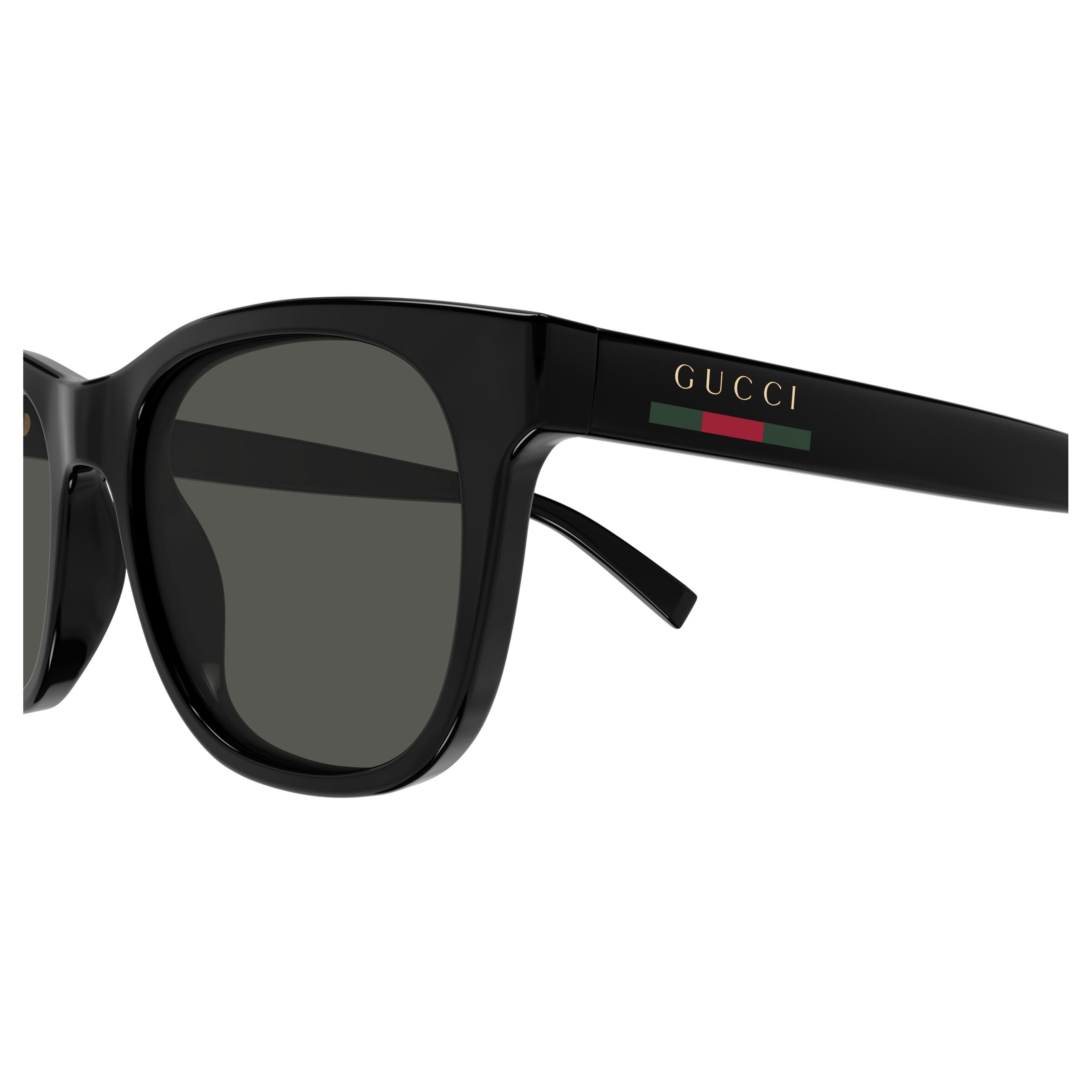 Rectangular Frame Sunglasses with Glossy Finish