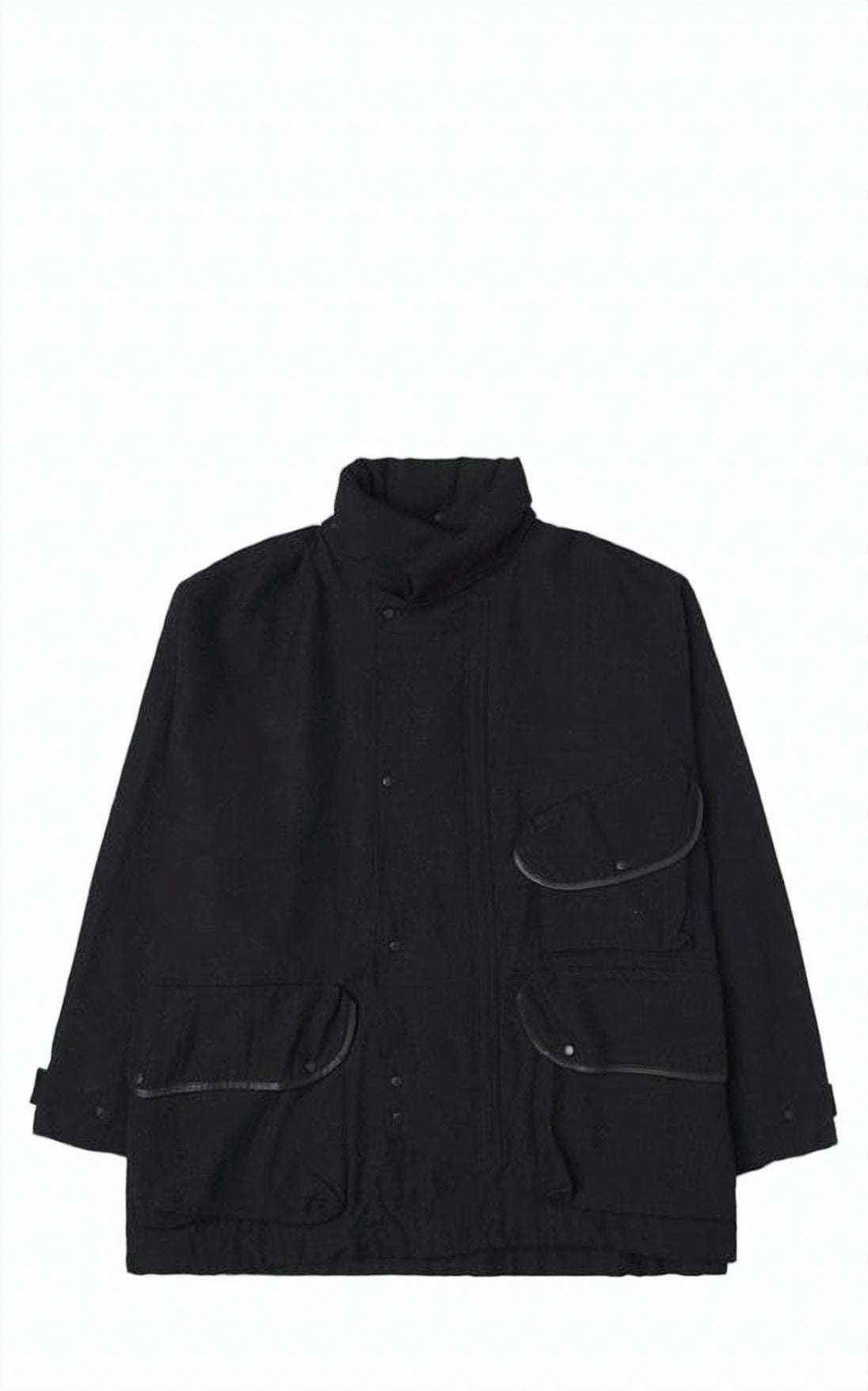Structured High Collar Jacket