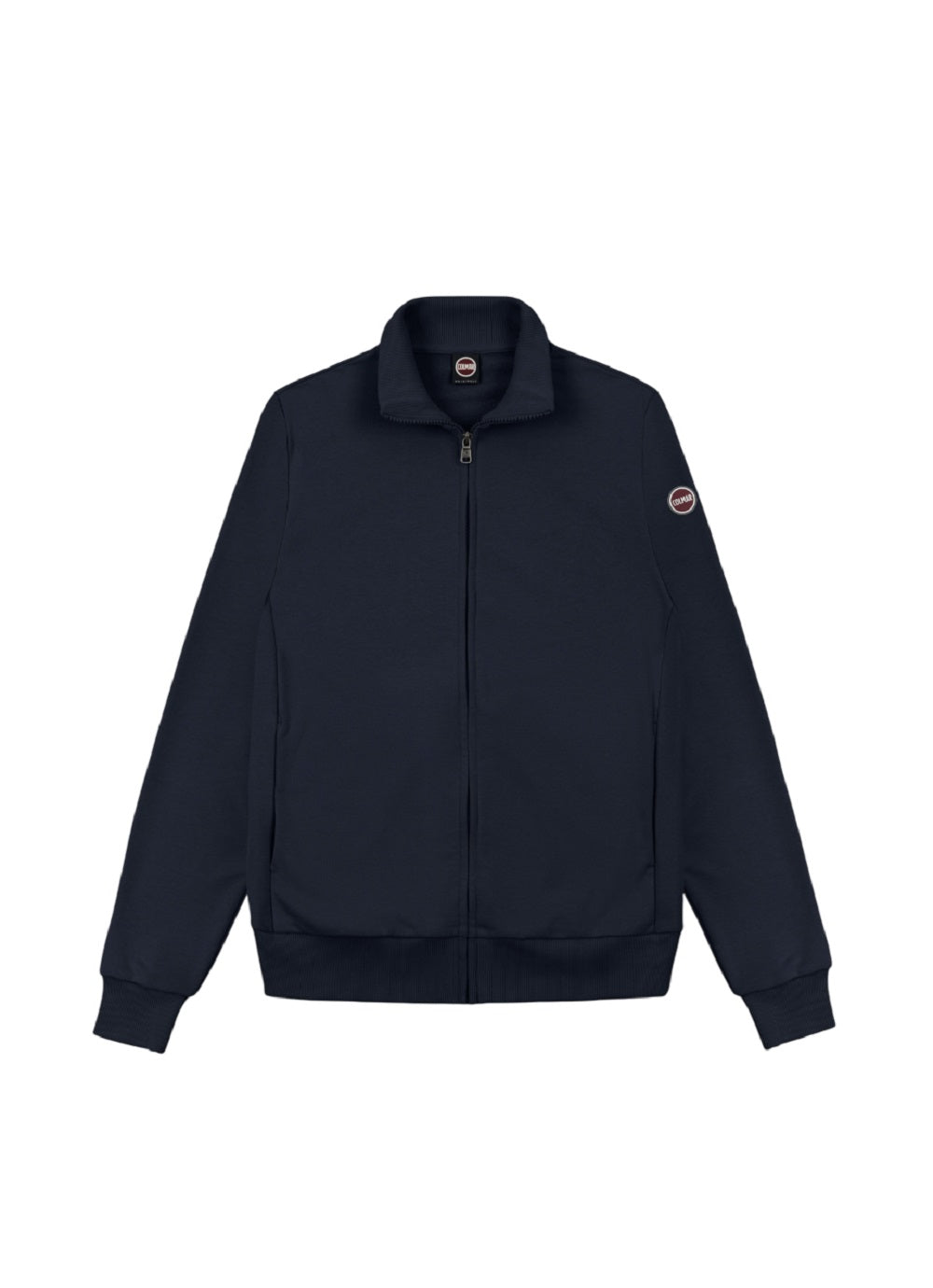 Full Zip Sweatshirt In Luxurious Cotton Blend