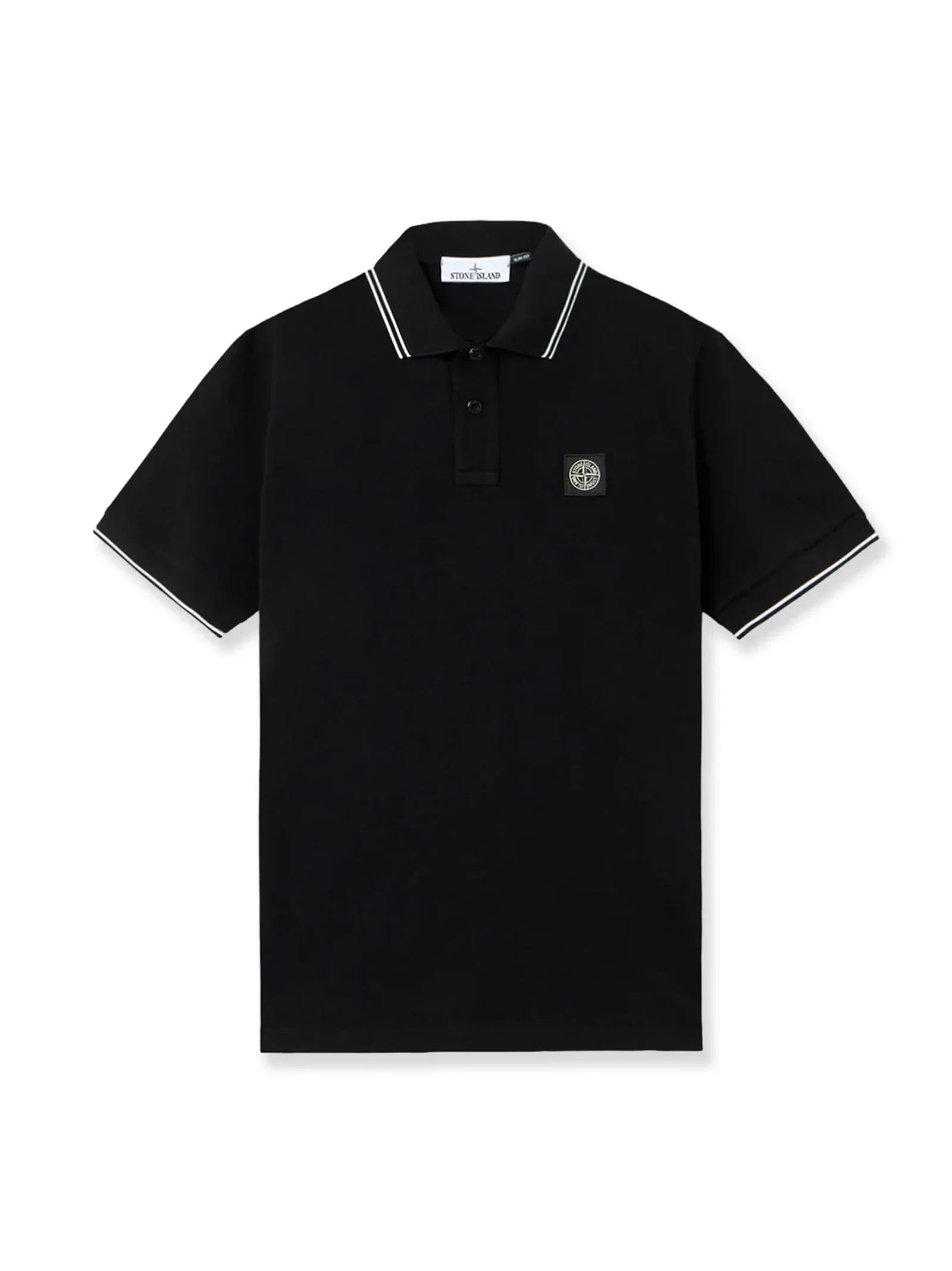 Cotton Blend Polo Shirt