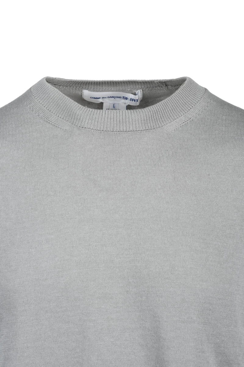 Crew Neck Sweater - Grey