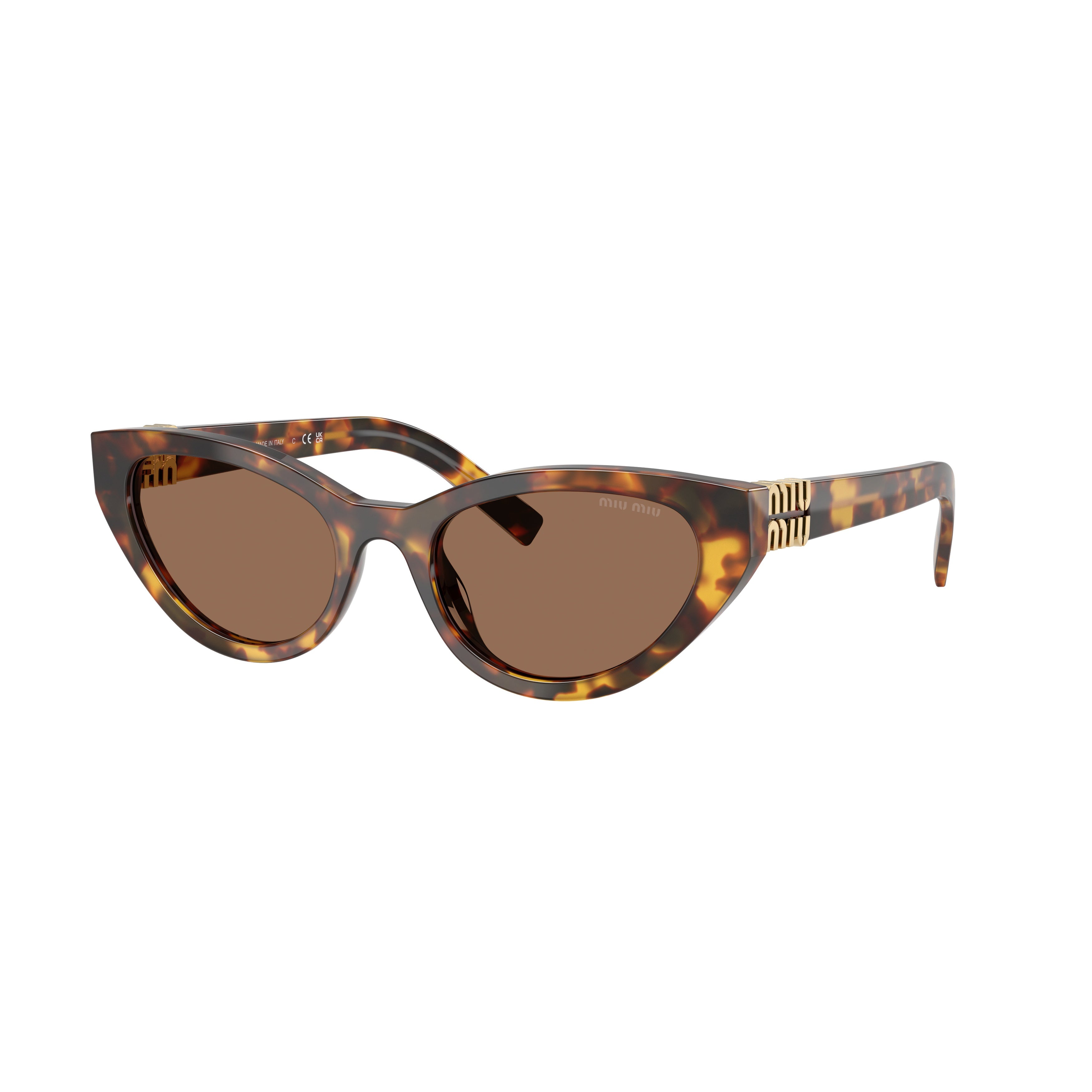 0mu A04s Cat-Eye Tortoiseshell Sunglasses