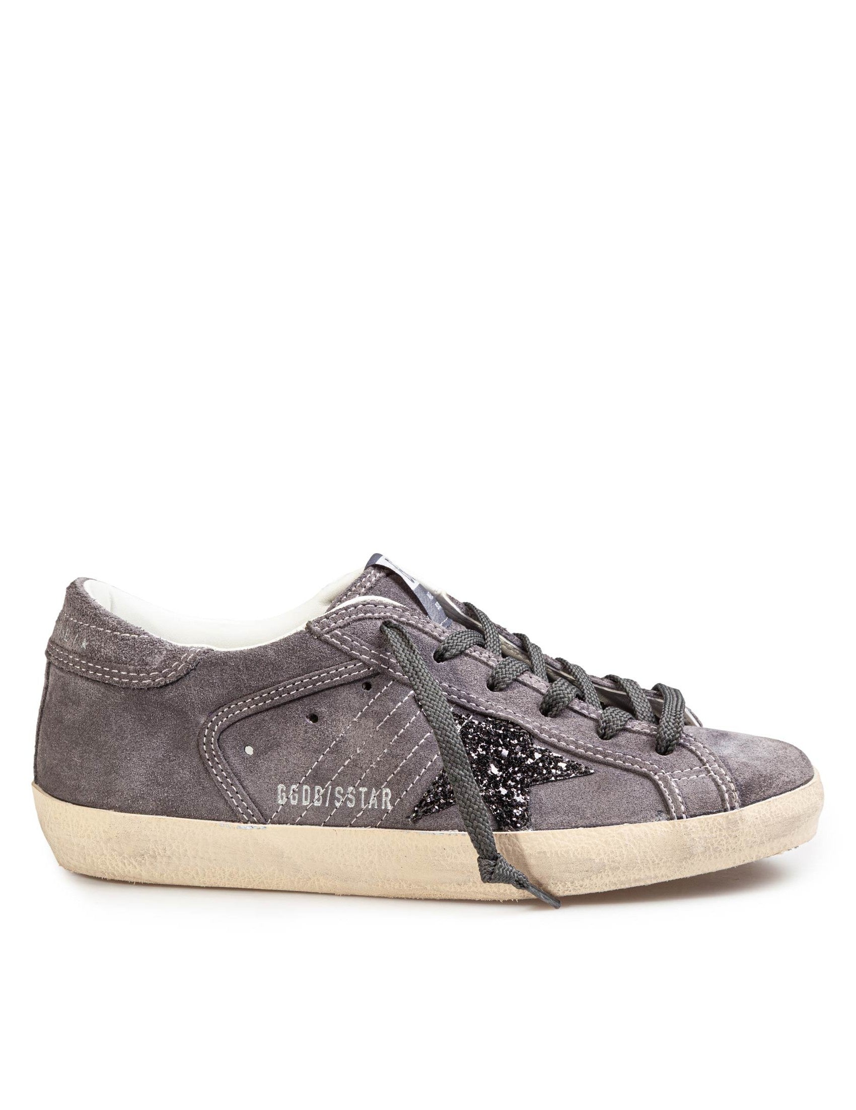 Super Star Grey Suede Sneakers