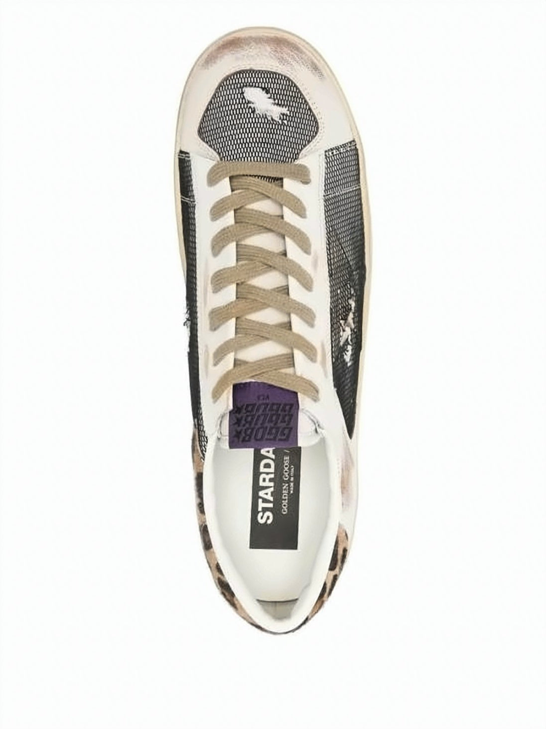 Distressed Low-Top Sneakers