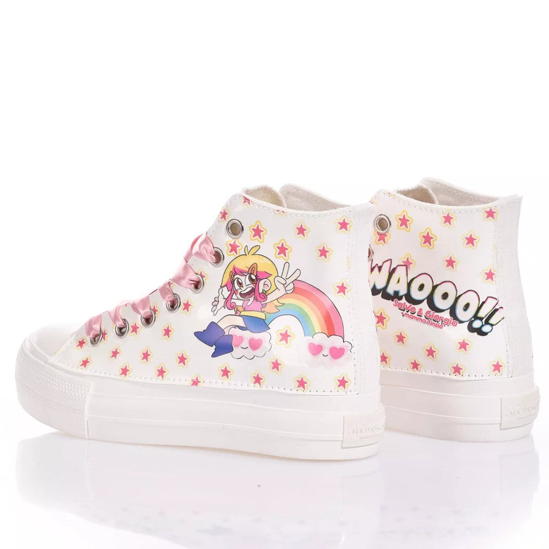 Airlines Platform Pink Sneaker
