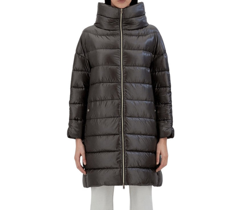 Quilted Brown Ultralight Jacket