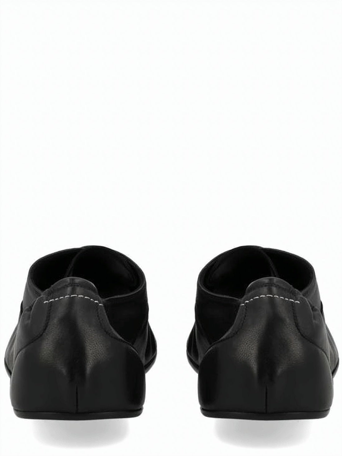 Pointed Toe Black Leather Dress Shoes