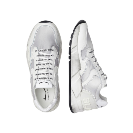 Tumbled Calfskin and Suede Sneakers