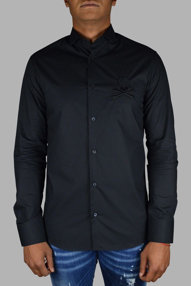 Diamond Cut Ls Skull Shirt
