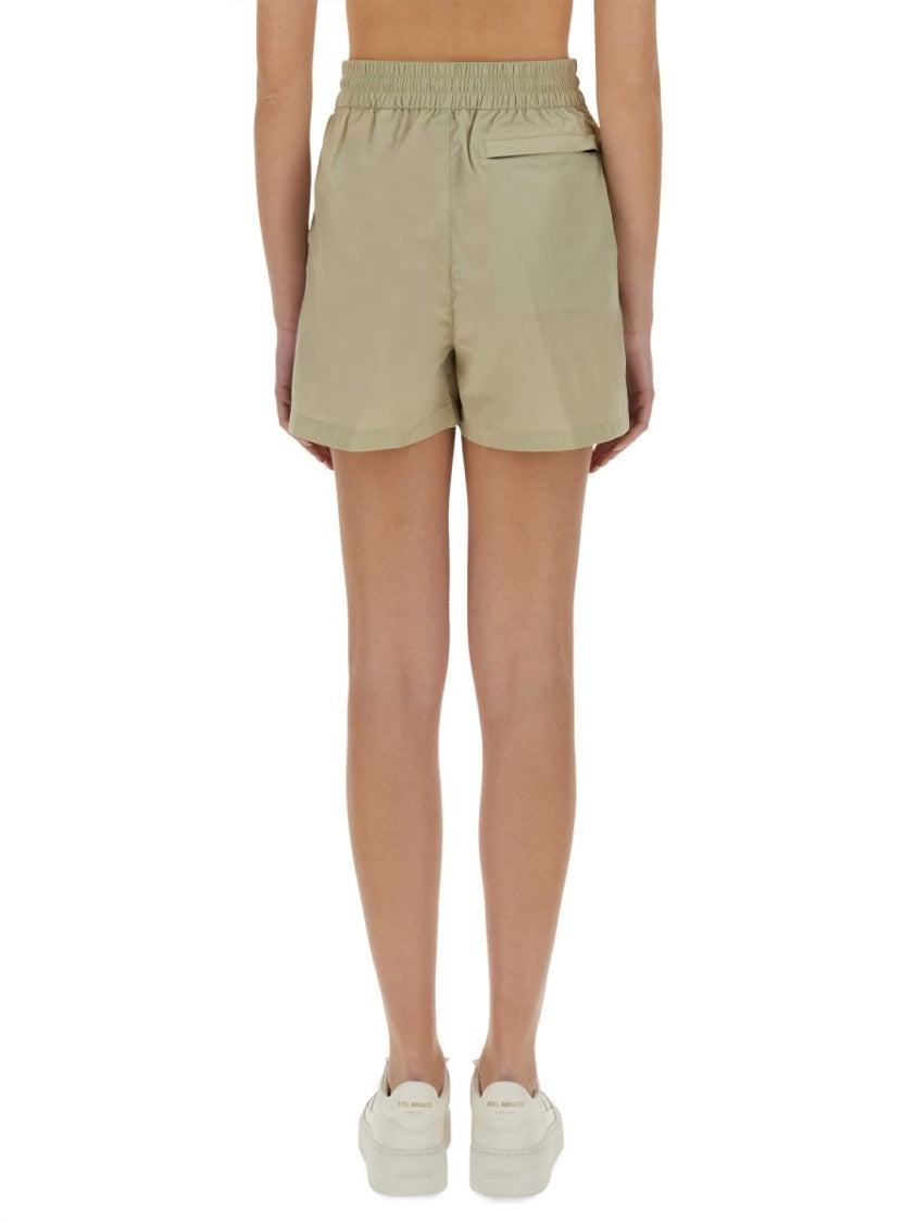 Relaxed Fit Nylon Shorts