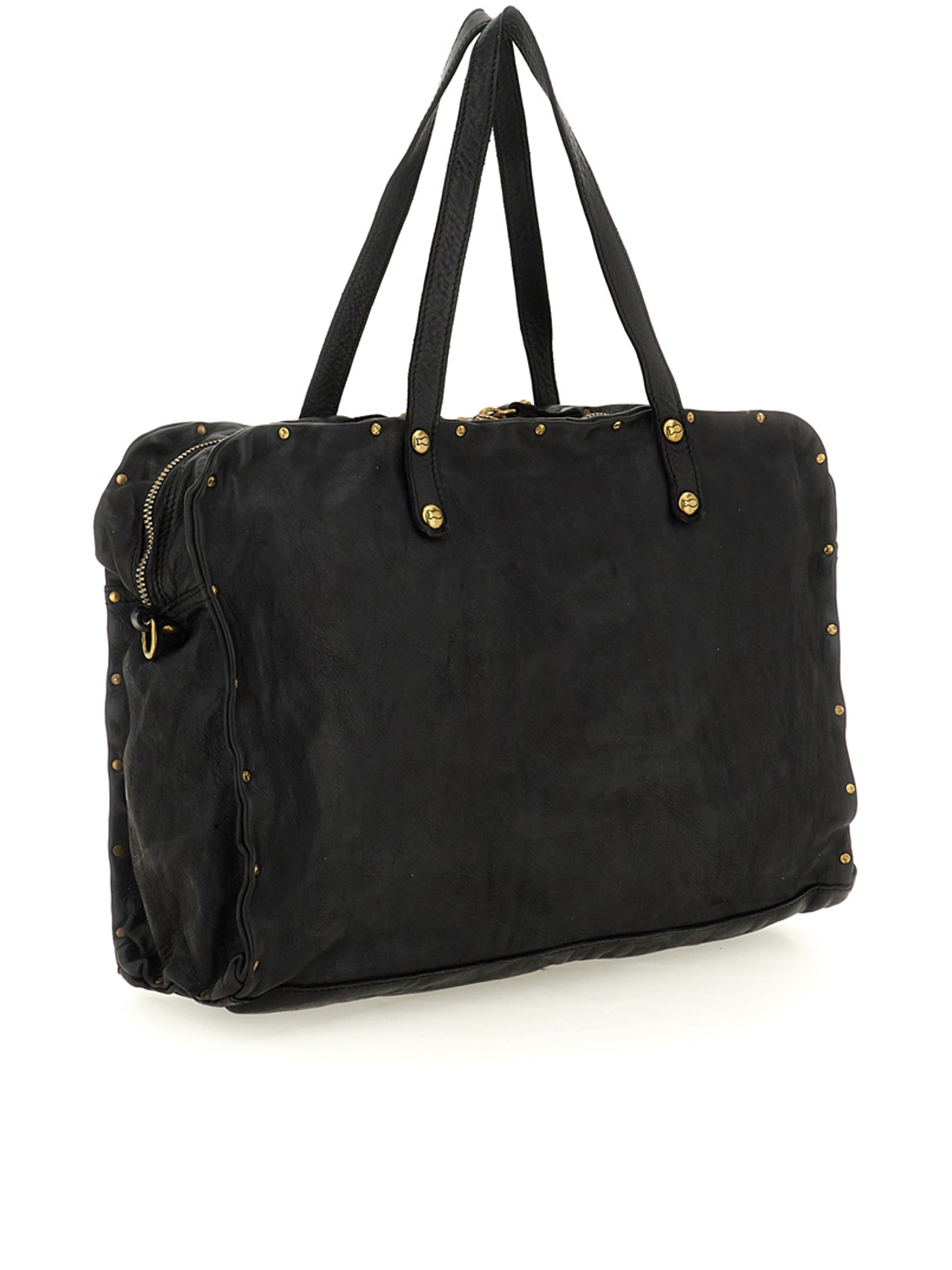 Clelia Large Rectangular Studded Tote Bag