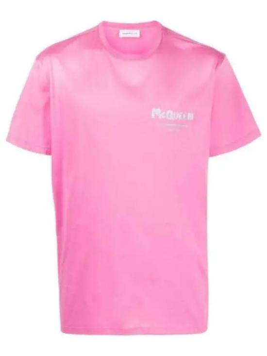 Short-Sleeved Crew Neck T-Shirt with Subtle Logo Detail