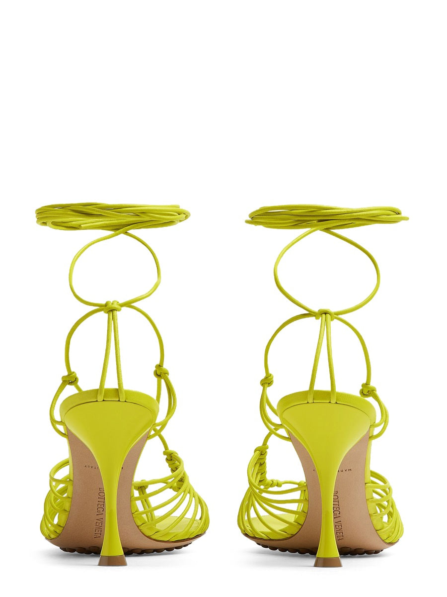 Refined High Heel Leather Sandal with Minimalist Design