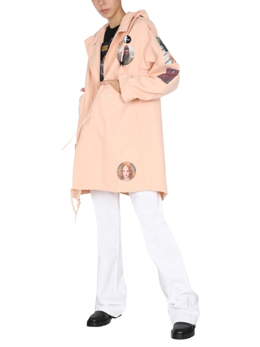 Concealed Button Parka