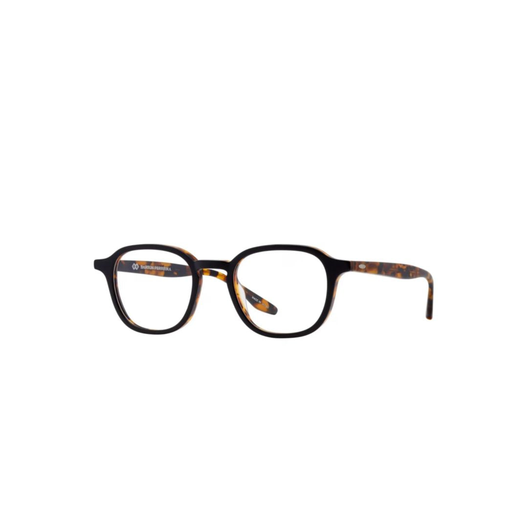 Dale Tortoiseshell Rectangular Frame Eyeglasses with Glossy Finish