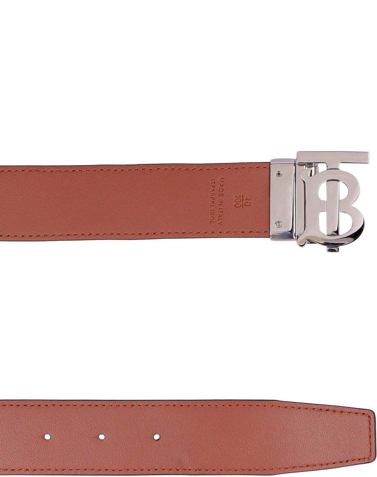 Textured Finish Calfskin Leather Belt