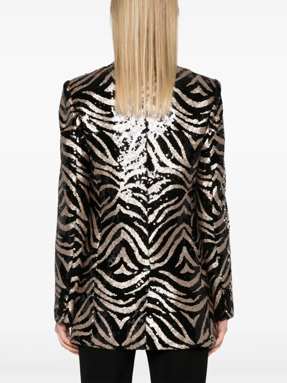 Tailored Neutrals Giacca with Sharp Lapels