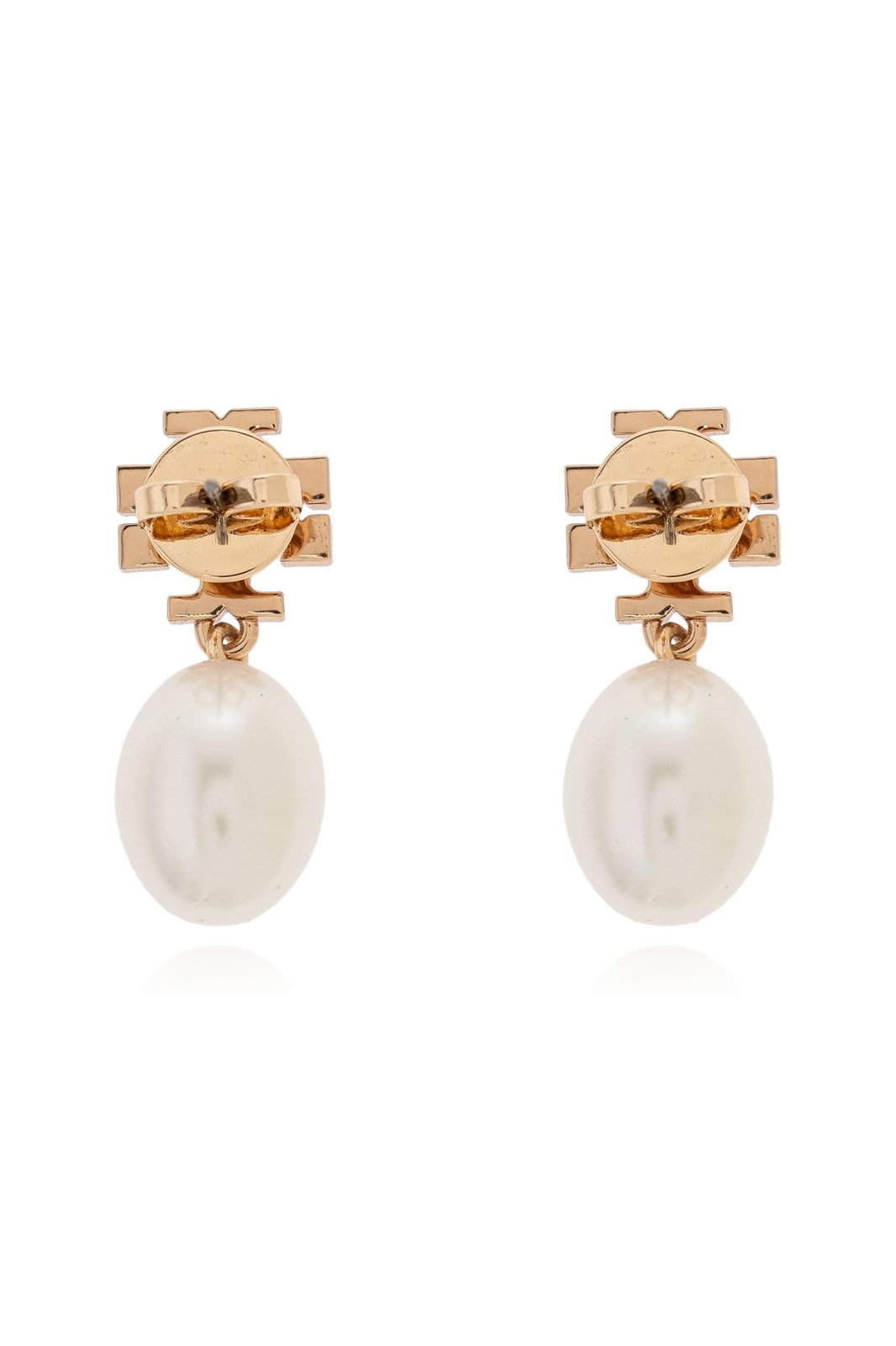 Kira Pave Pearl Drop Earrings