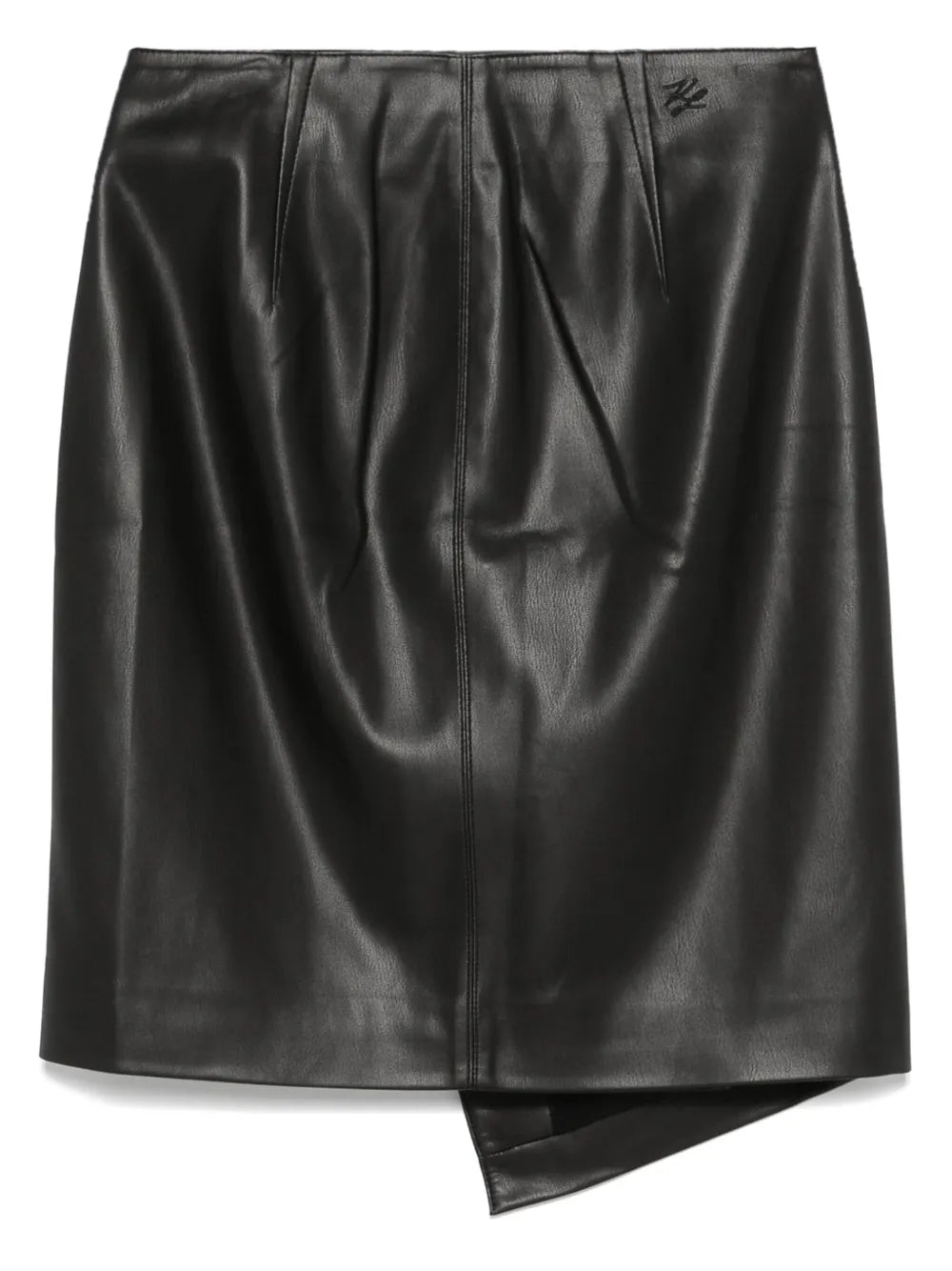 Classic Skirt with Smooth Structure