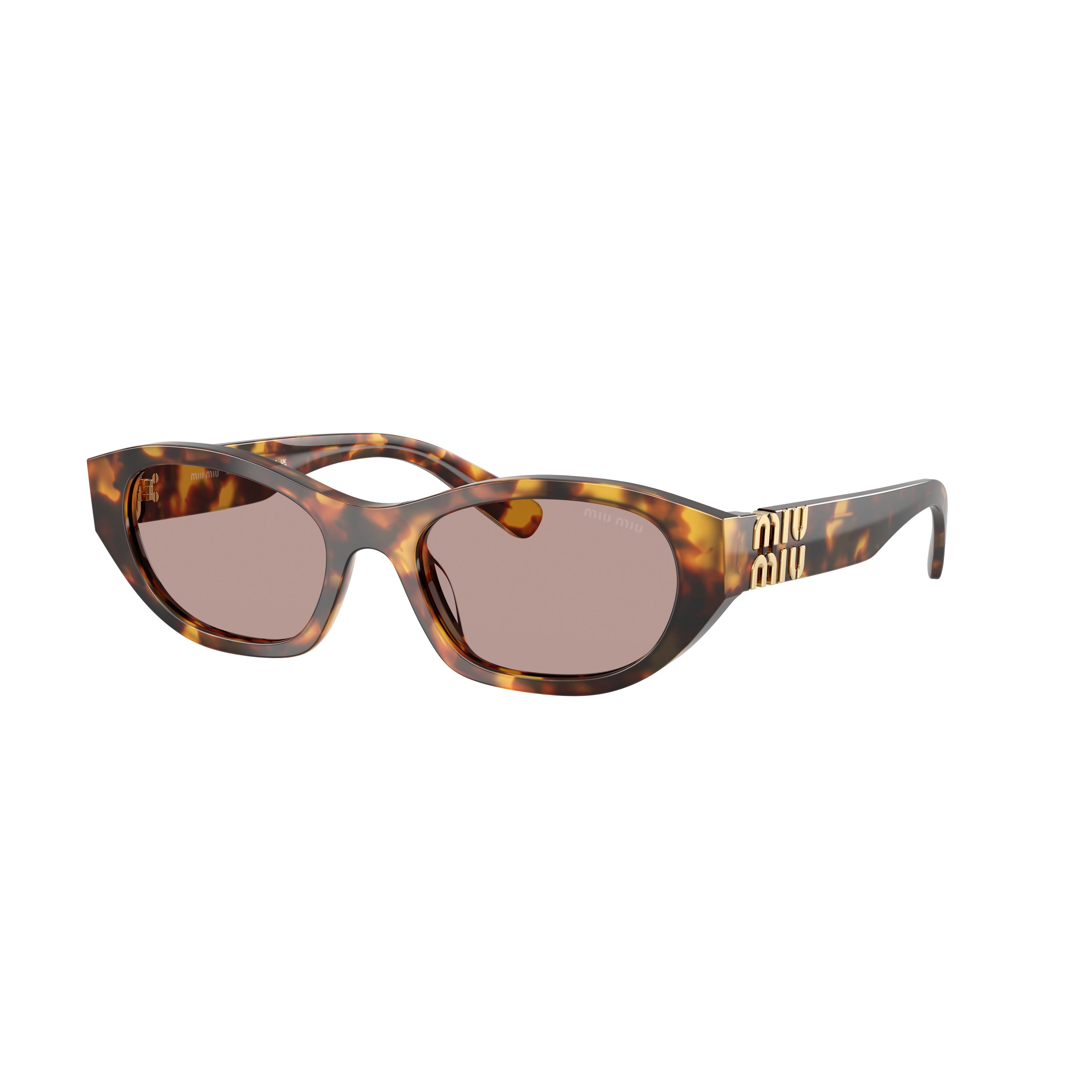 0mu A03s Tortoiseshell Oval Frame Sunglasses