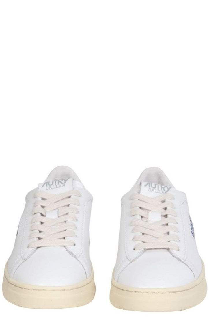 Classic Low-Top Sneakers With Perforated Detailing