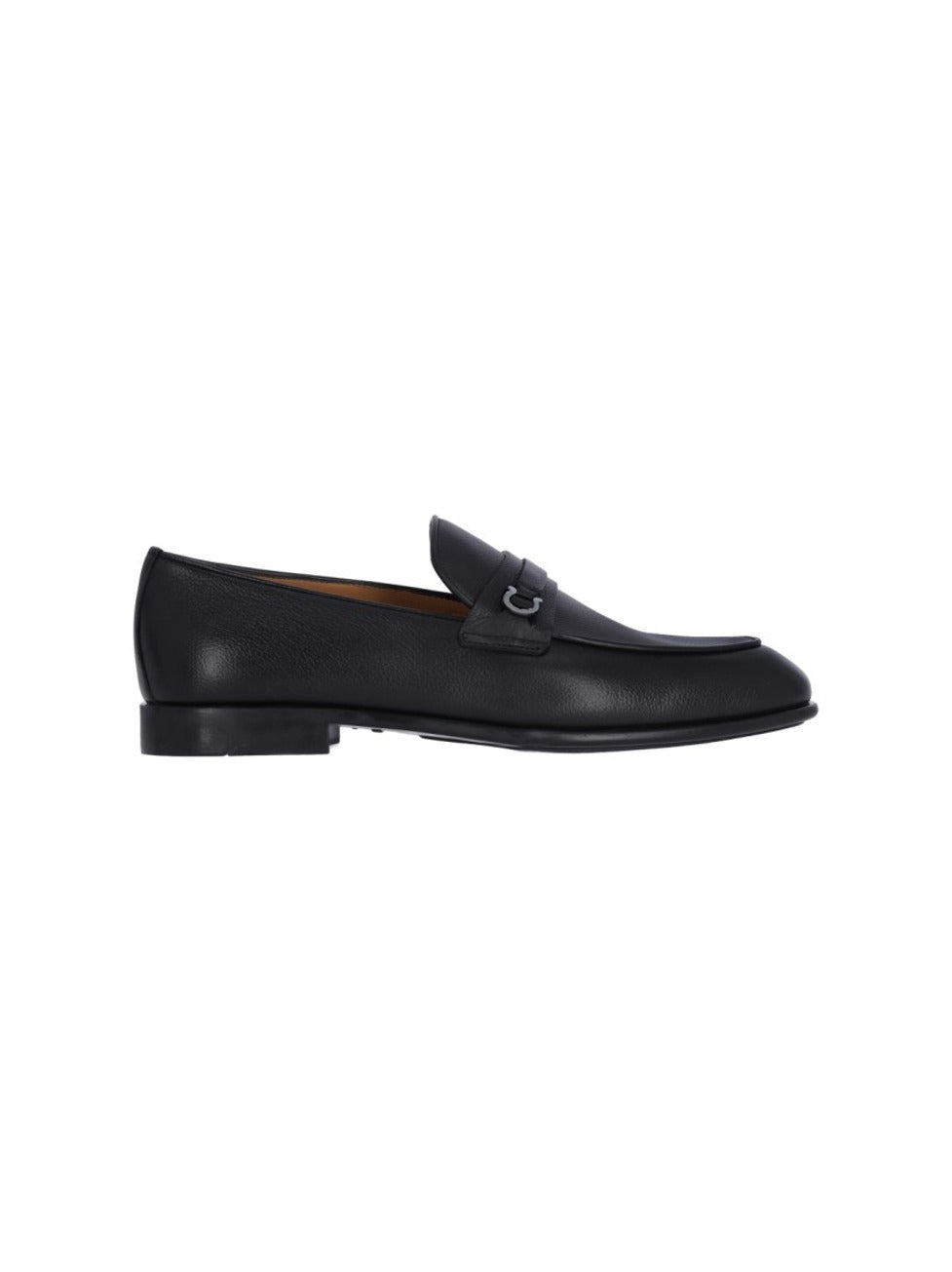 "Gancini" Loafers – Black