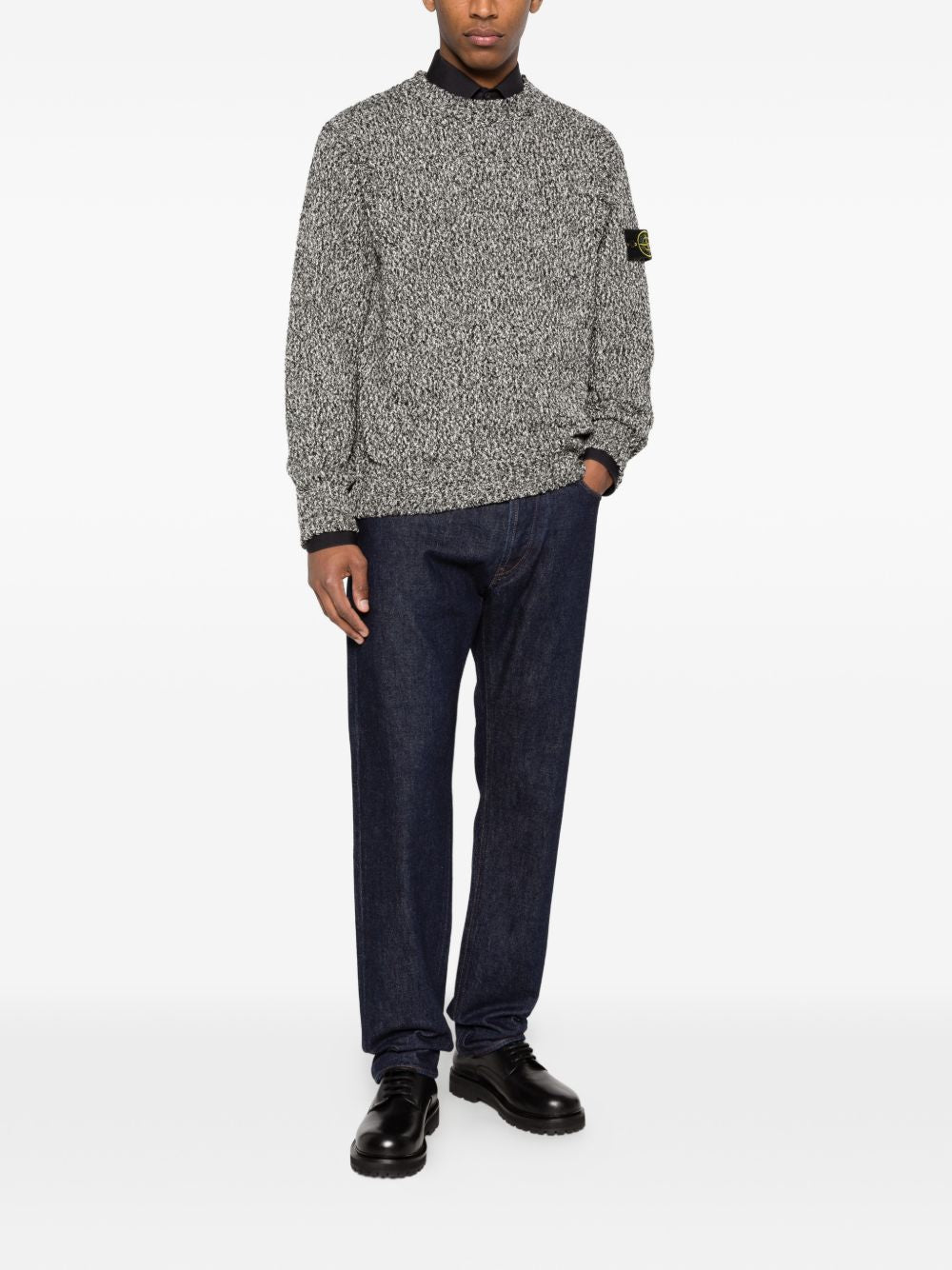 Straight-Leg Indigo Denim Trousers