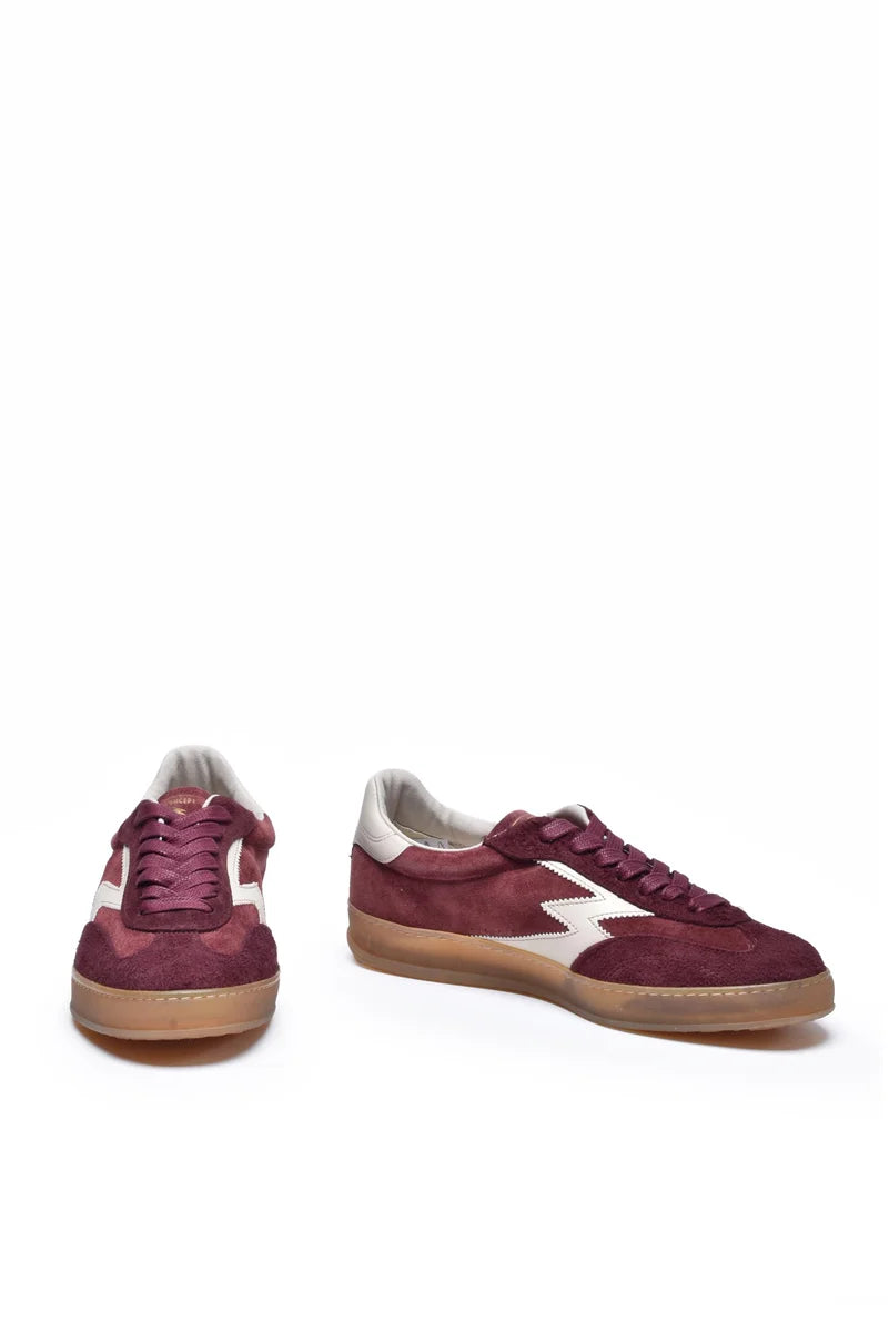 Suede Sneakers - Red