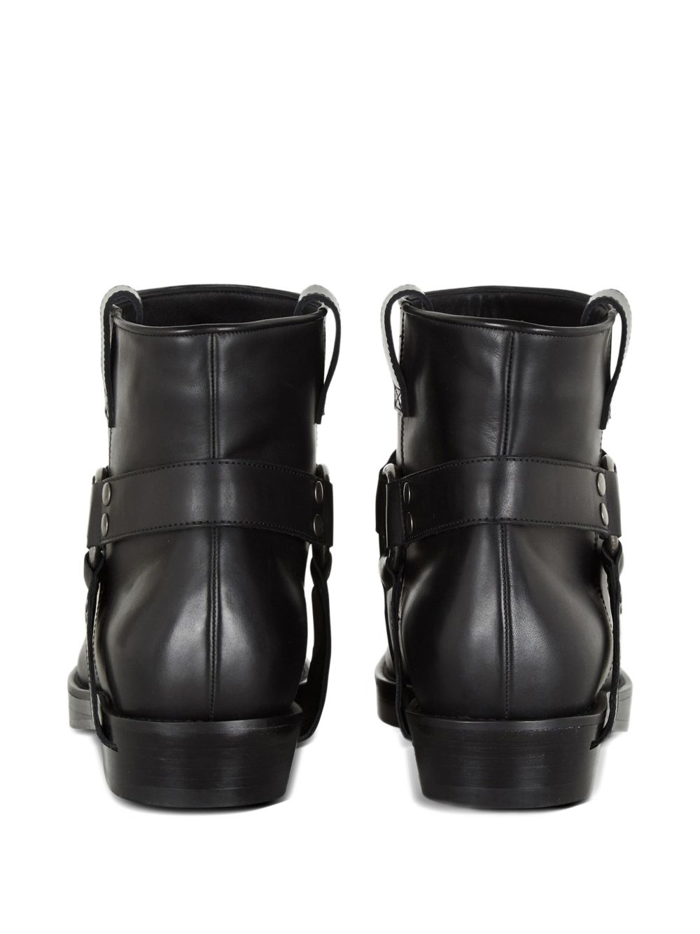 Square Toe Slip-On Boots