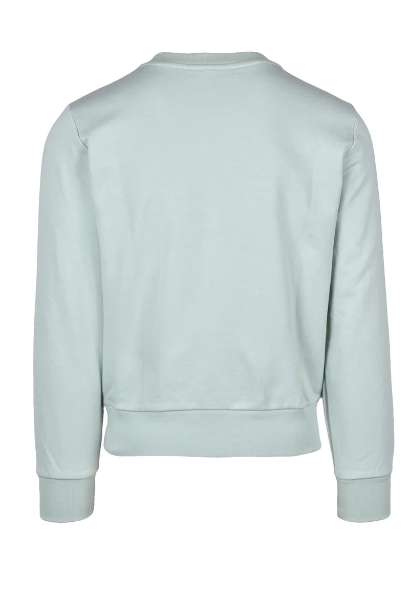Cropped Sweatshirt - Aqua