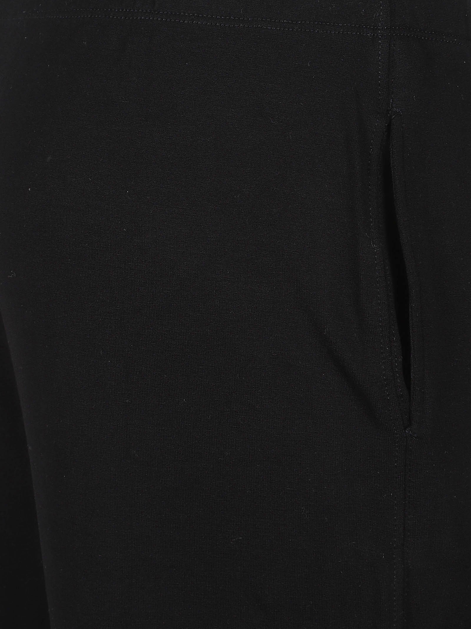 Cropped Black Pants with Relaxed Fit