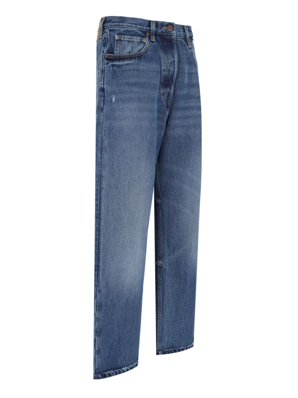 Wide-Leg Jeans – Light Blue