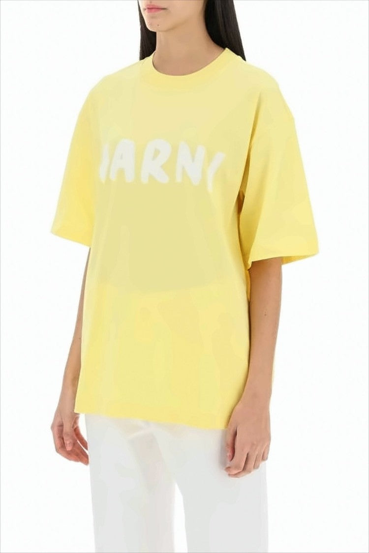 Relaxed-Fit Short-Sleeve T-Shirt with Bold Logo Print