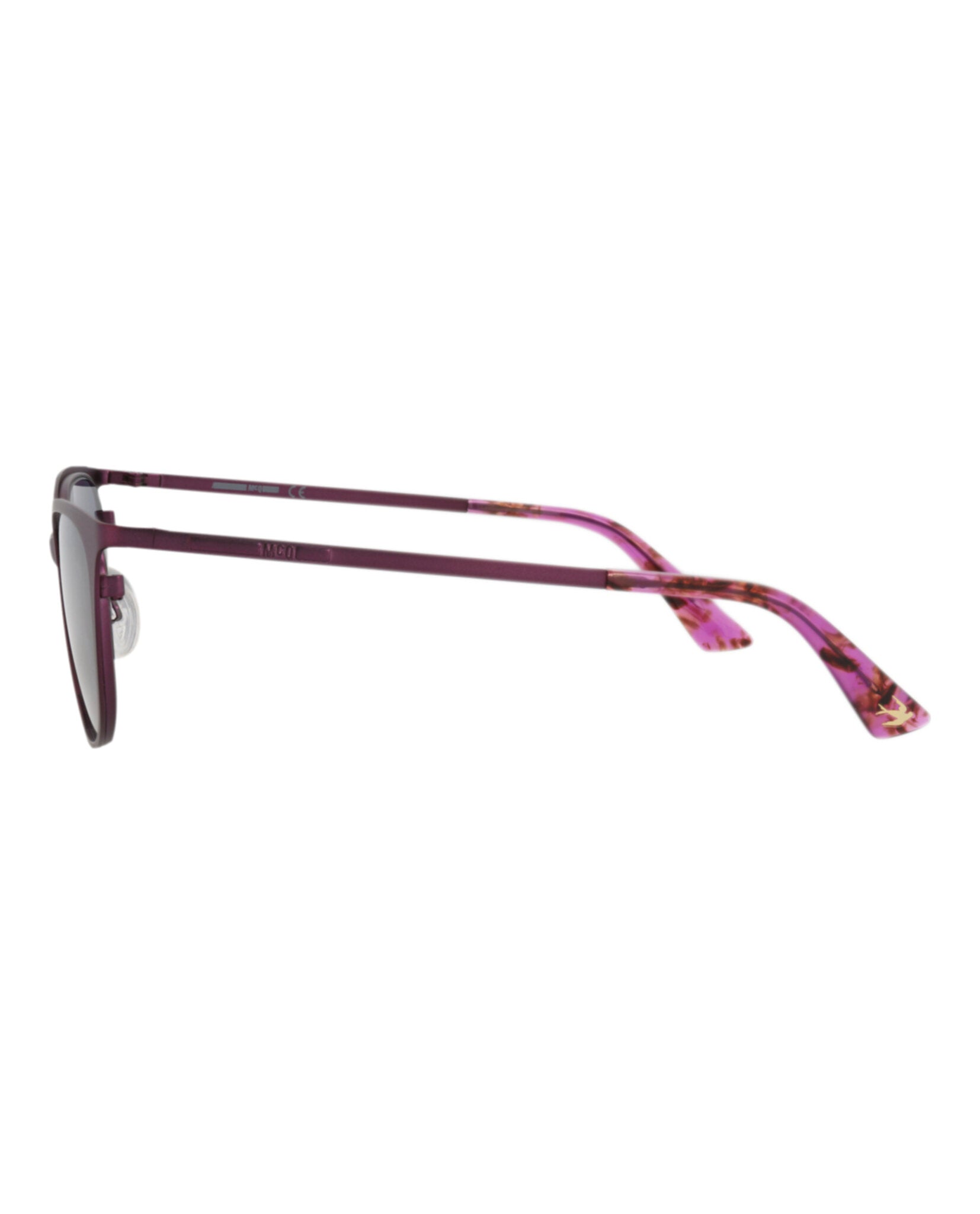 Cat Eye-Frame Metal Sunglasses