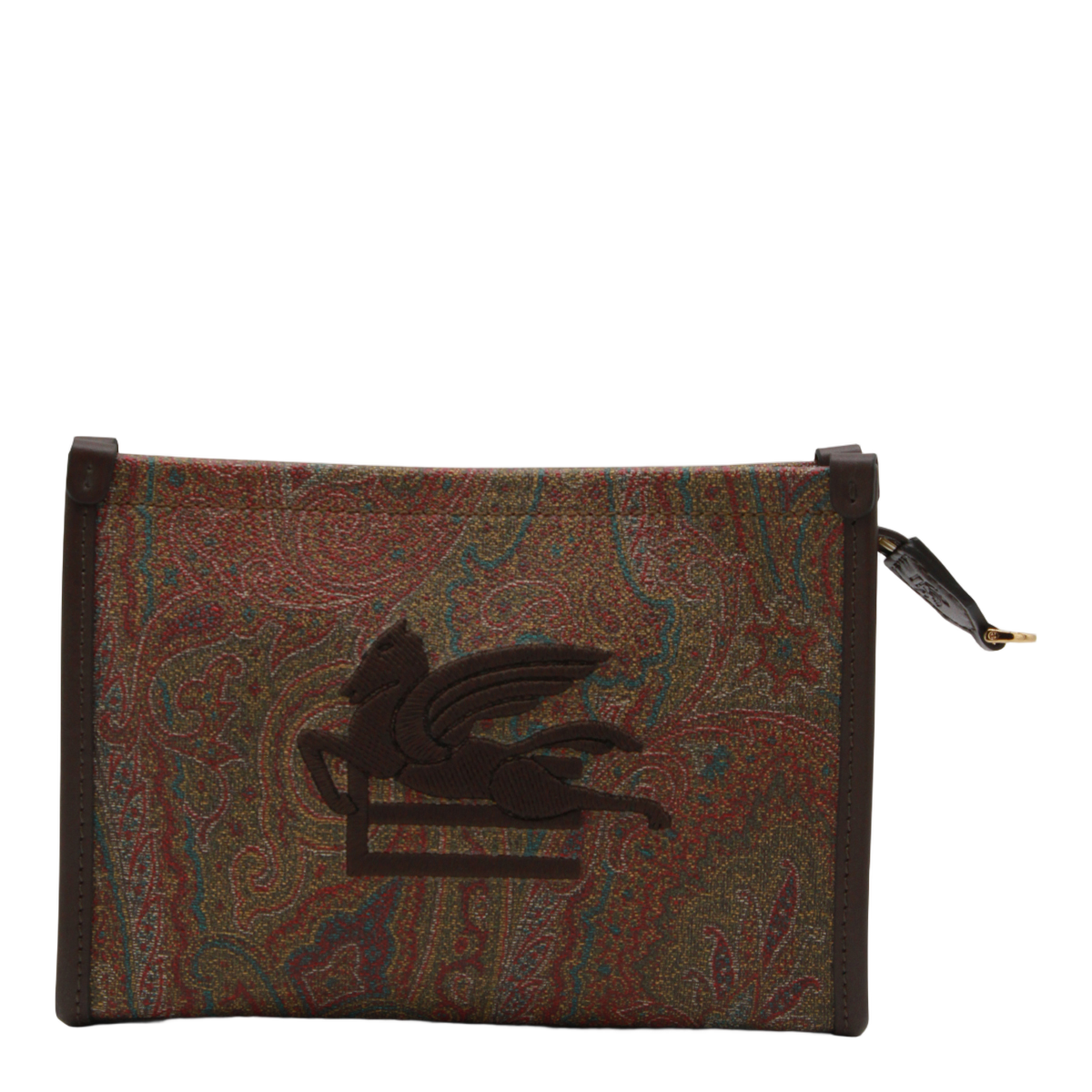 Rectangular Bag with Paisley Pattern