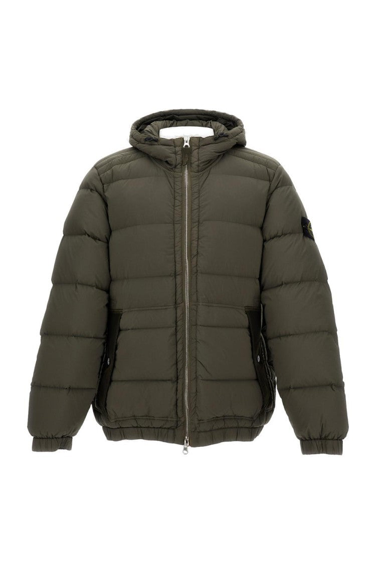 Oversized Green Puffer Jacket