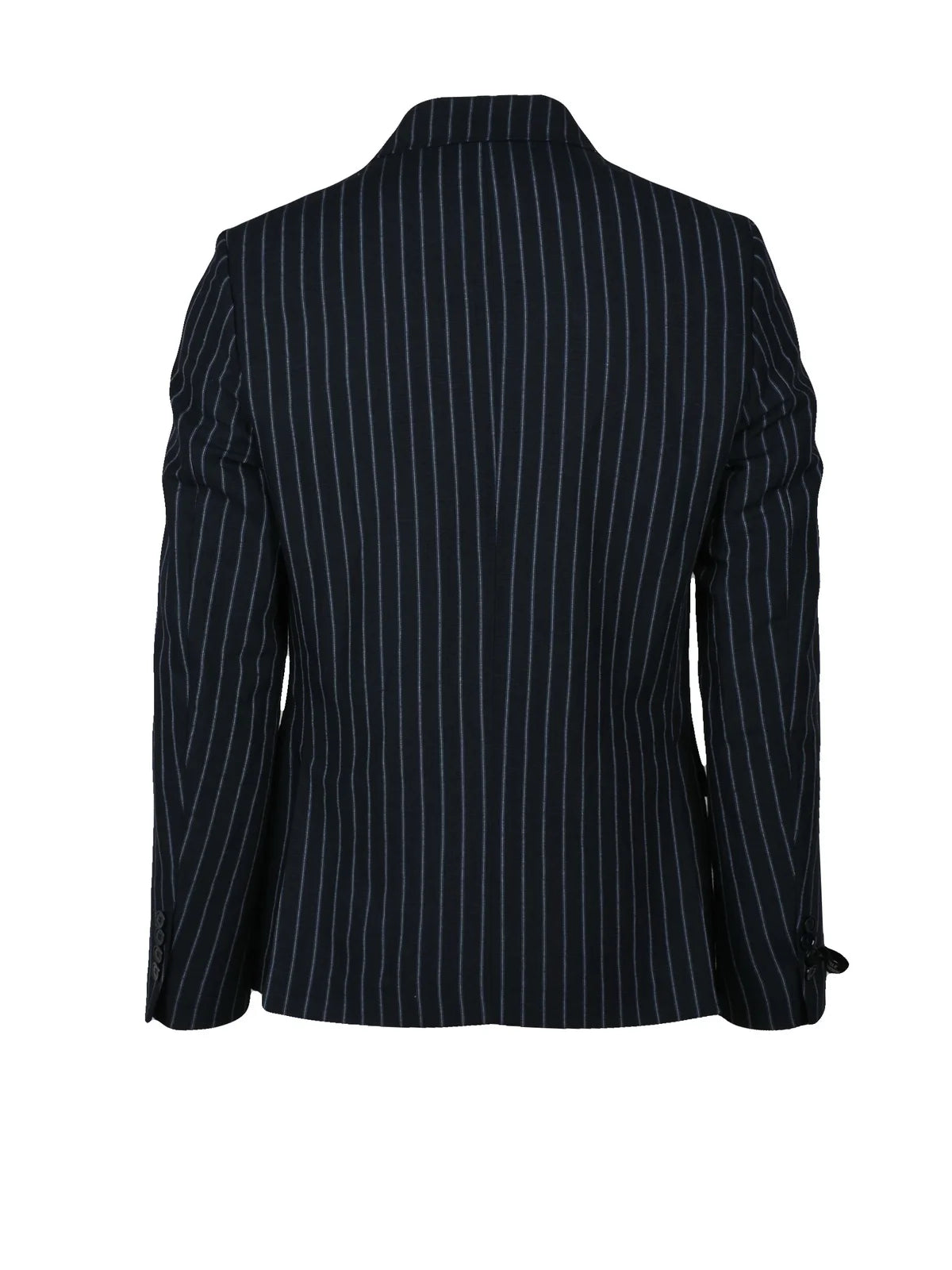 Multicolor Tailored Linen/Viscose Slim Fit Jacket