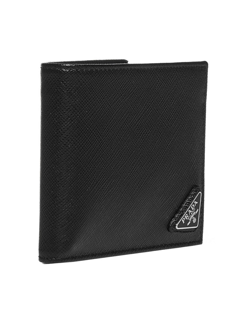 Textured Calf Leather Bifold Wallet